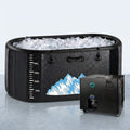 Cold Plunge Tub Built for Full-Body Recovery, 248 Gallons, 1HP Chiller, WiFi Controls, Water Treatment