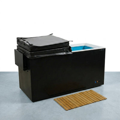 Cold Plunge Tub Built for Year-Round Recovery, Compressor Cooling, Ozone Sanitation, Weatherproof Design