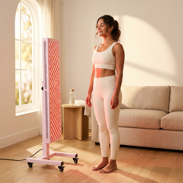Red Light Therapy Device Built for Professional Recovery, Full Body Coverage, Adjustable Stand, Moving Pro Series